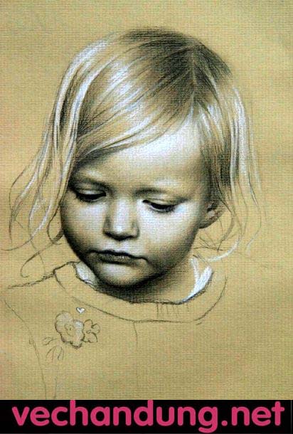 Vẽ chân dung trẻ em là nghệ thuật, nhưng cũng là cách thể hiện tình cảm của một người đối với các thiên thần nhỏ bé. Từ những đường nét đơn giản, bạn có thể tạo ra một bức họa đẹp như mơ, mang lại niềm vui cho người xem.