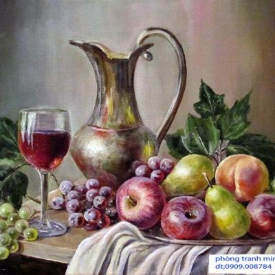 tranh treo bếp đẹp 50x70