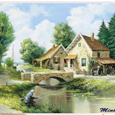 tranh phong cảnh châu âu