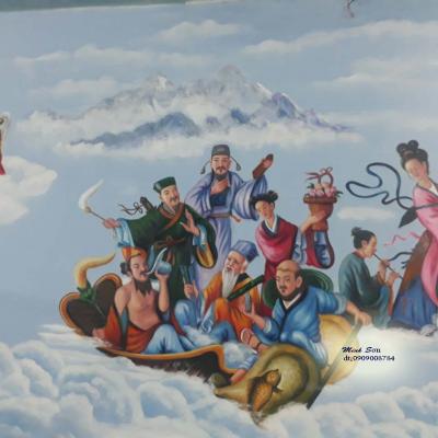 Tranh vẽ bát tiên