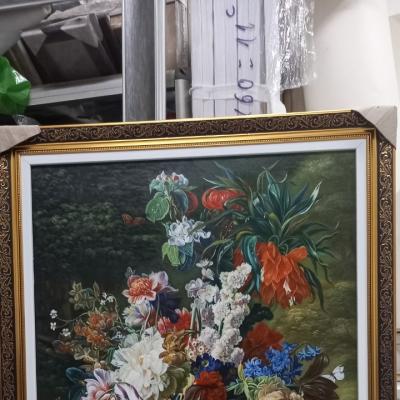 tranh vẽ hoa cổ điển