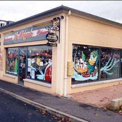 vẽ trang trí noel