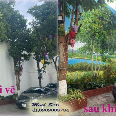 Vẽ trang trí tường