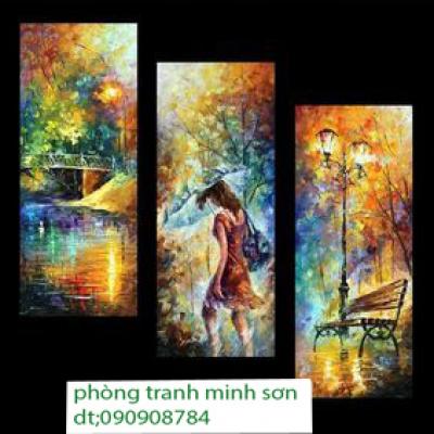 TRANH BỘ SƠN DẦU