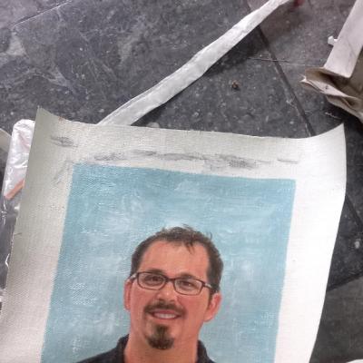 Tranh quà tặng vẽ để bàn: